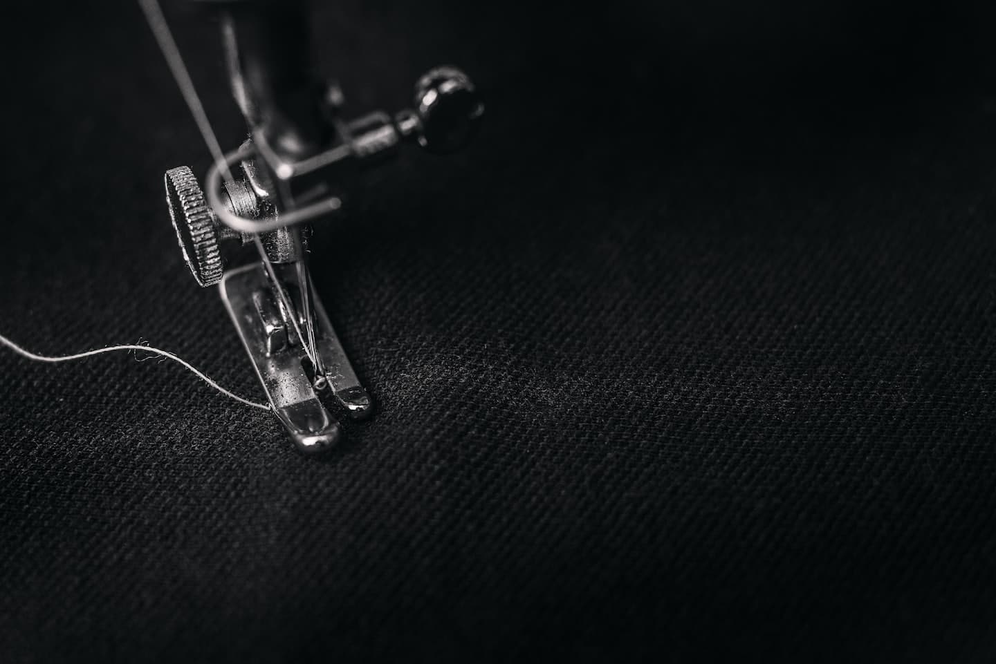 Detalle de máquina de coser