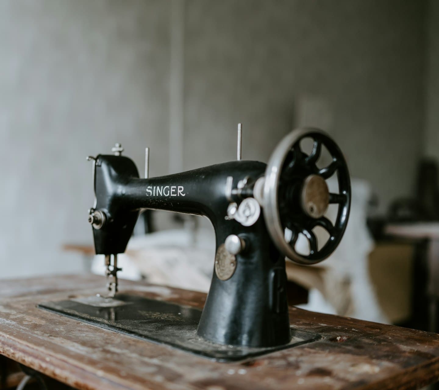 Máquina de coser clásica